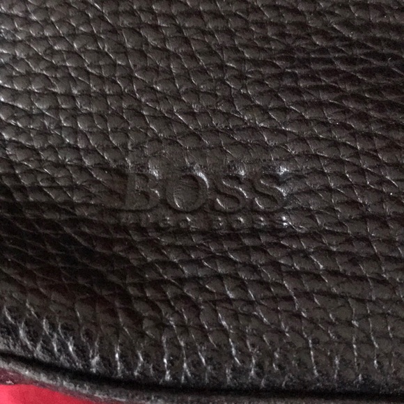 HUGO BOSS Leather Messenger Bag - Picture 2 of 8